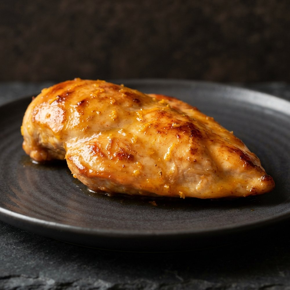 Baked Orange-Glazed Chicken