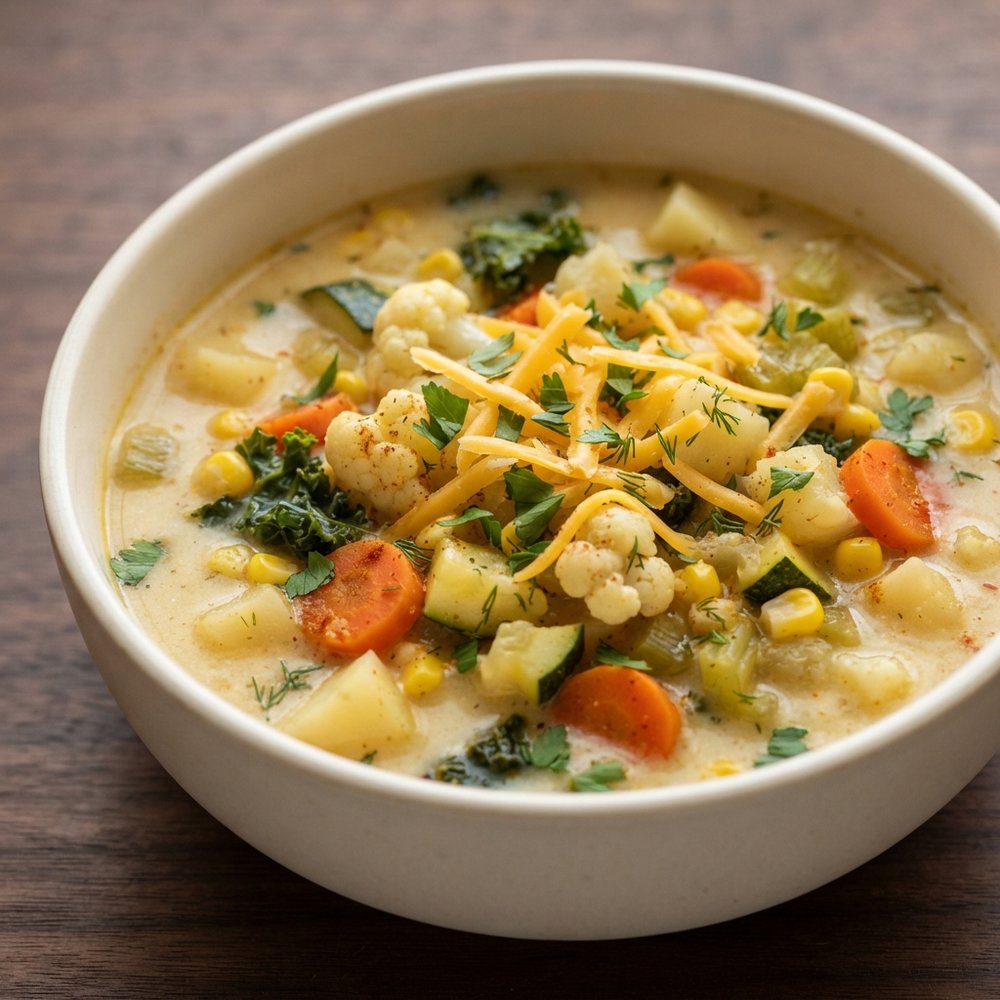 Autumn Vegetable Potato Soup