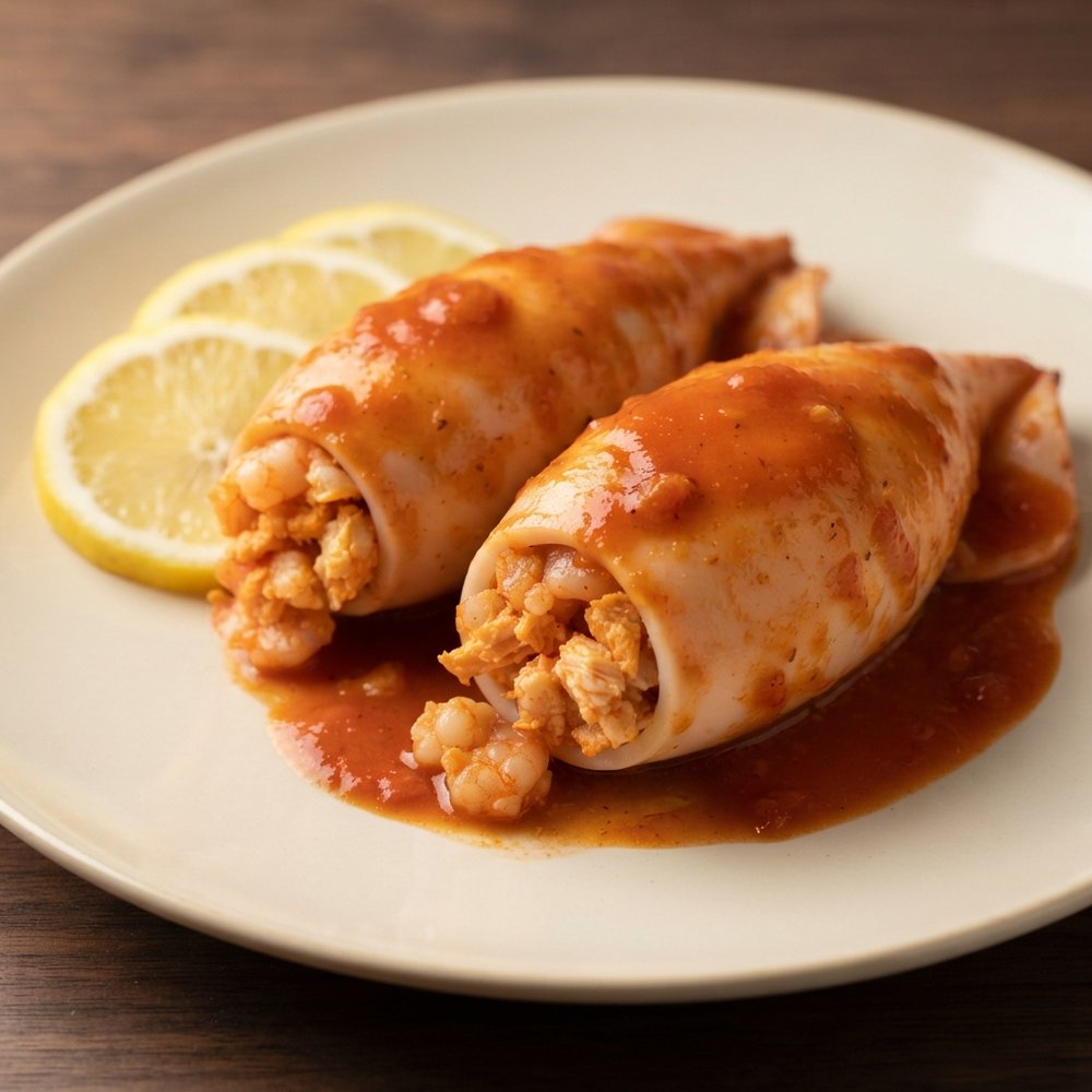 Santiago's Stuffed Squid