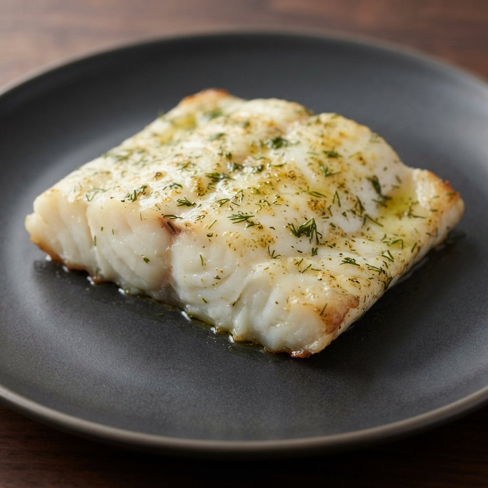 Lemon-Dill Halibut with Fresh Herbs