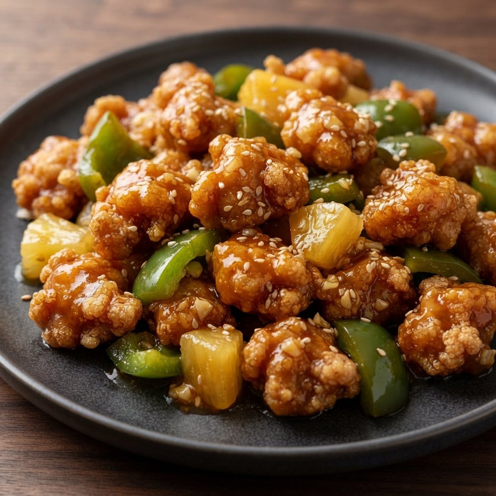 Crisp Sweet-and-Sour Chicken Bites