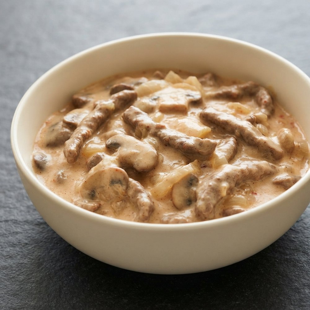 Nana’s Classic Beef Stroganoff