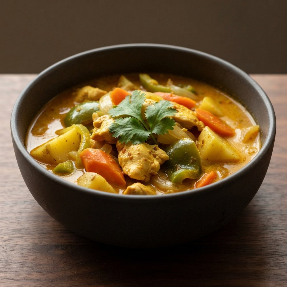 Vietnamese-Inspired Chicken Curry Soup