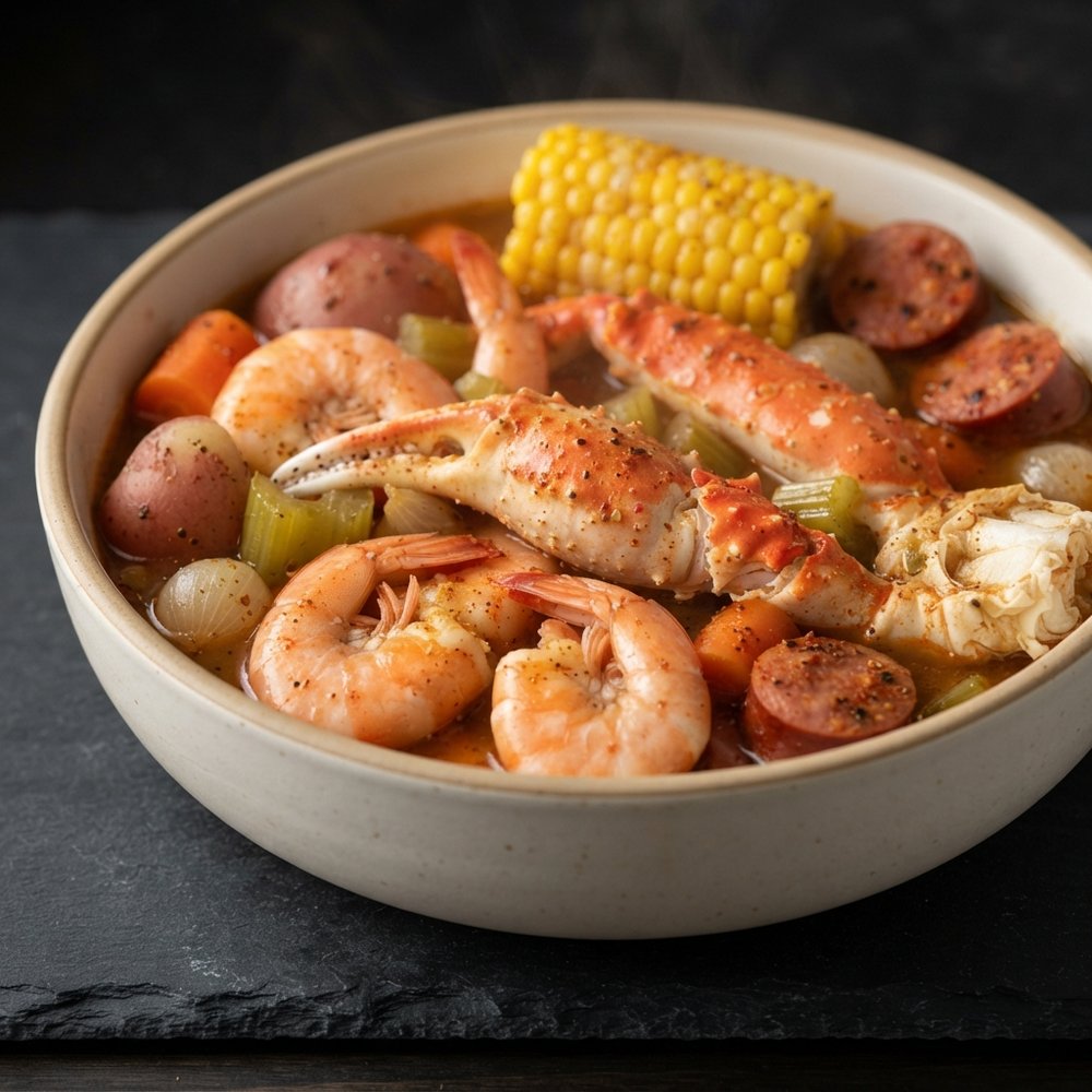 King Crab & Shrimp Seafood Boil