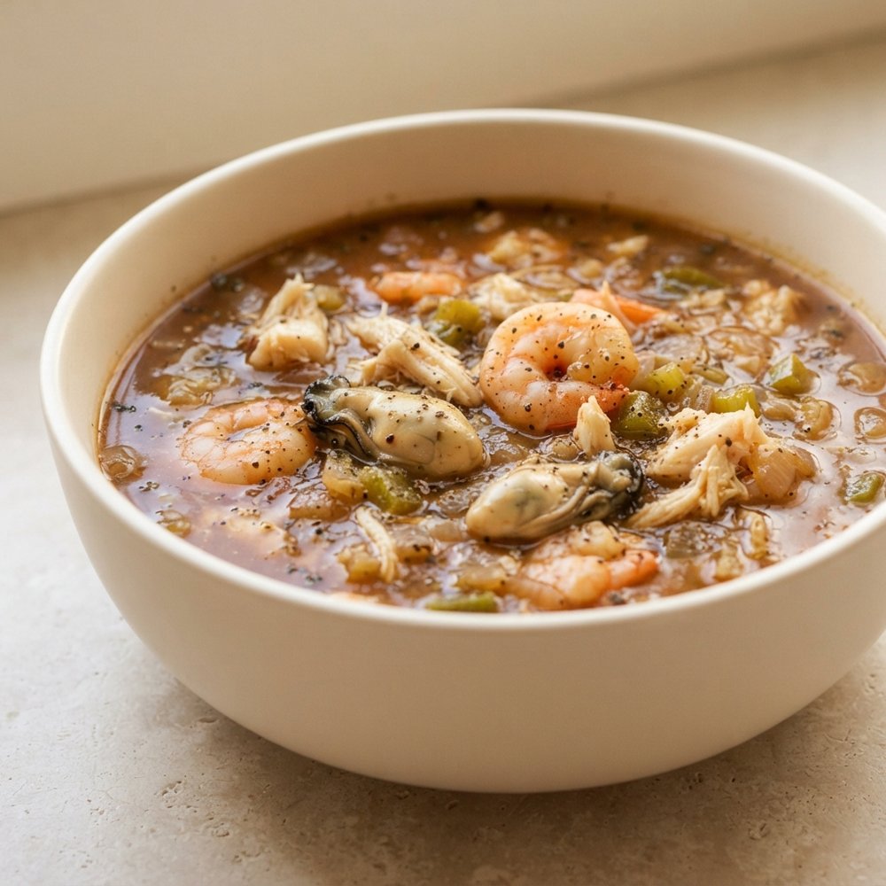 Creole Seafood Filé Gumbo