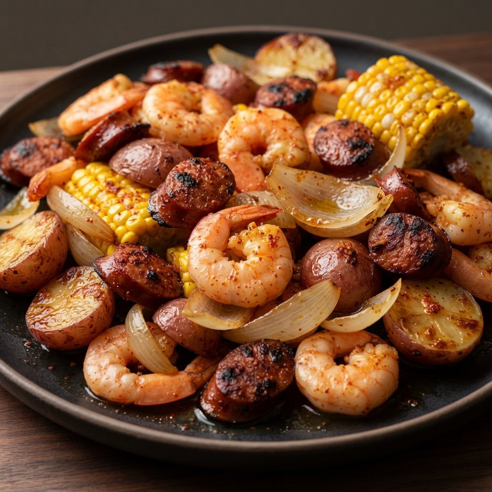 Air-Fried Shrimp ‘Boil’