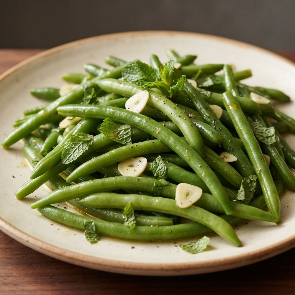 Marinated Romano Bean Salad