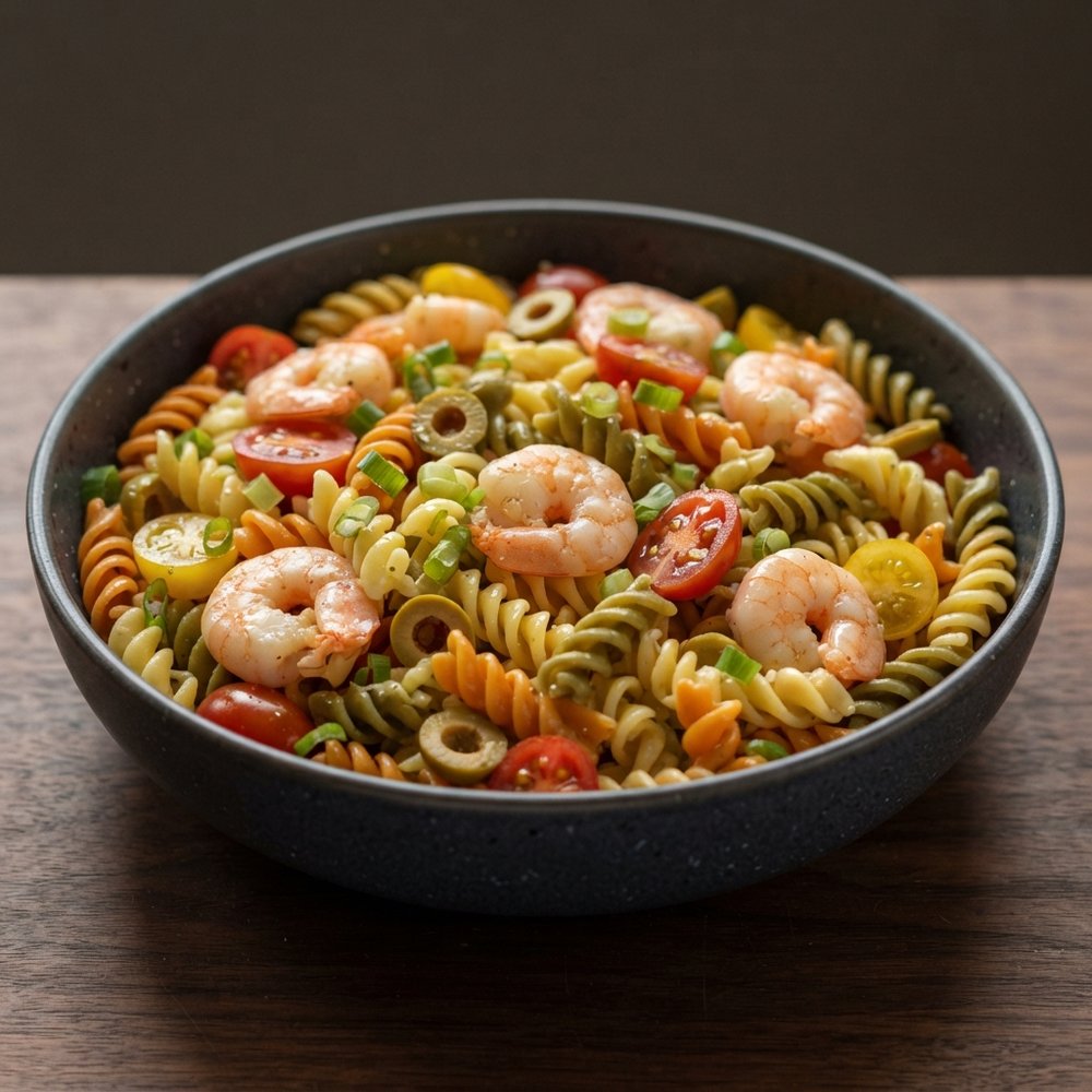 Lemony Shrimp Pasta Salad