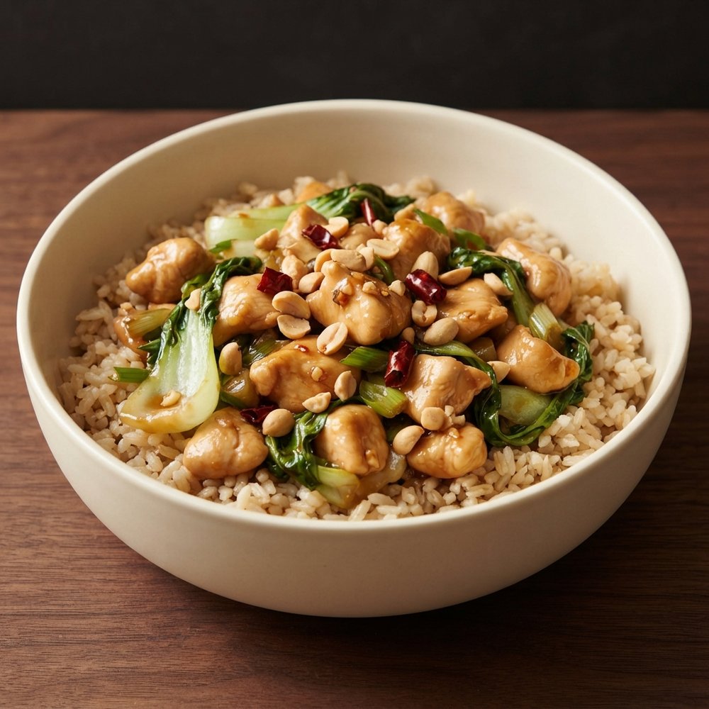 Lightened-Up Kung Pao Chicken