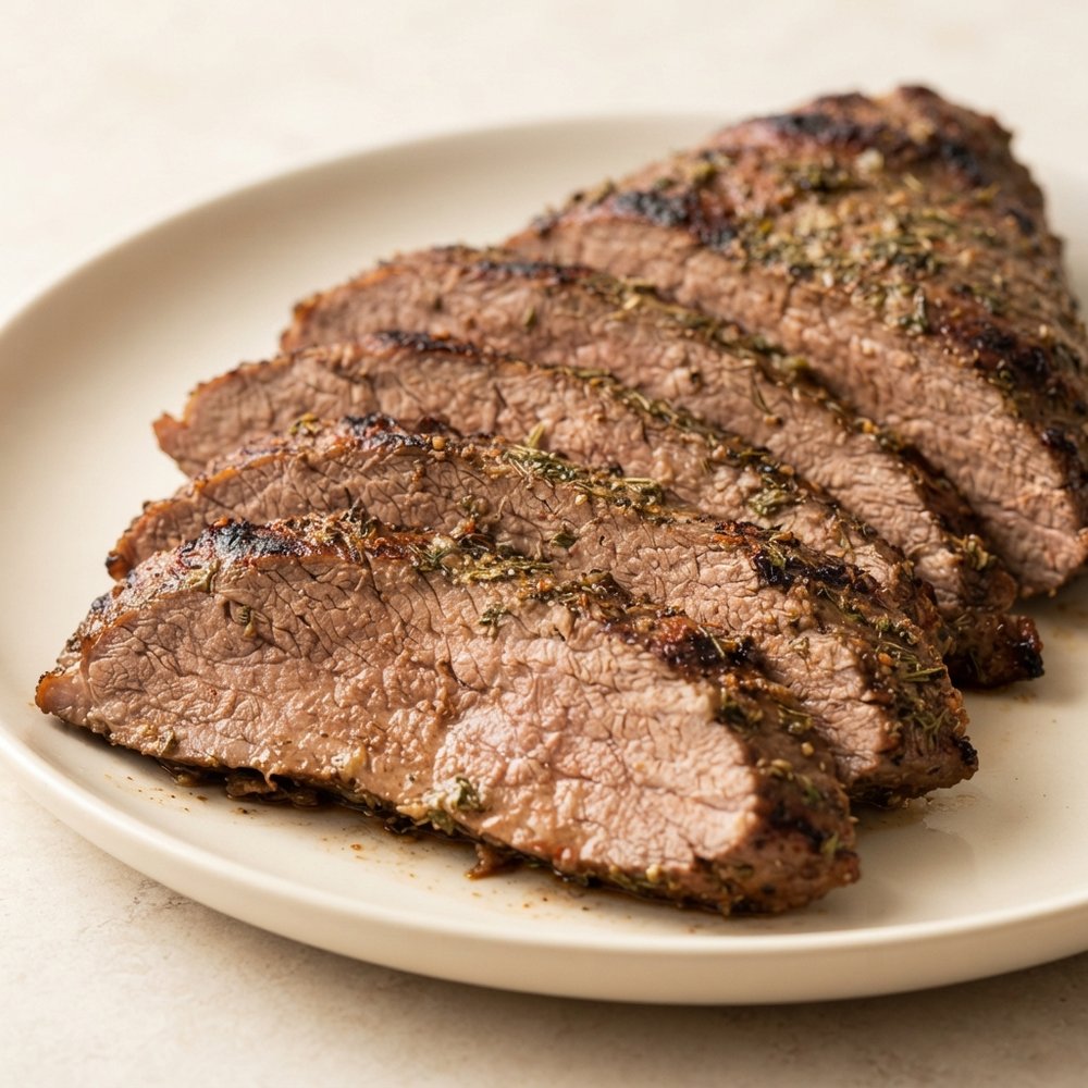 Oregon-Herb Rubbed Grilled Tri-Tip