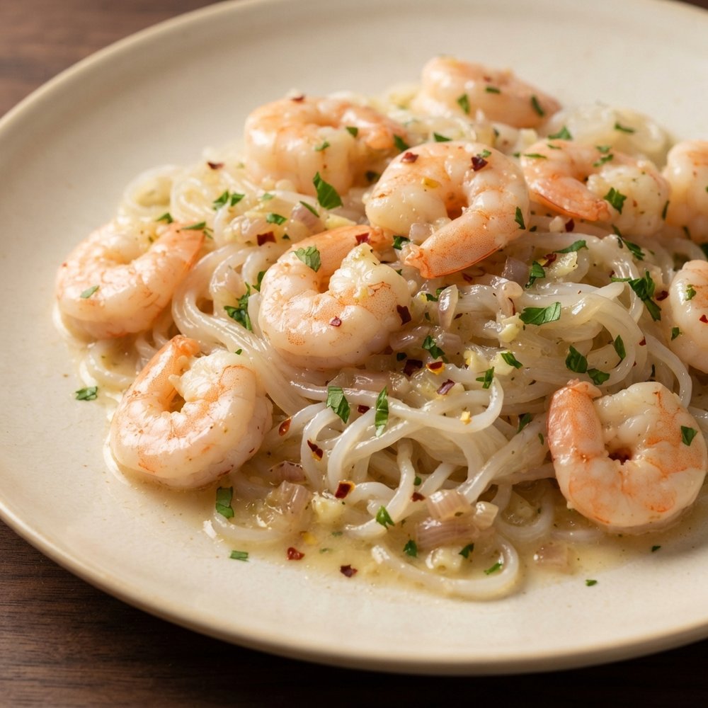 Keto Shrimp Scampi