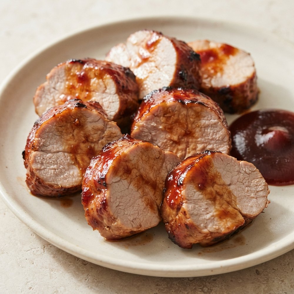 BBQ-Grilled Pork Tenderloin