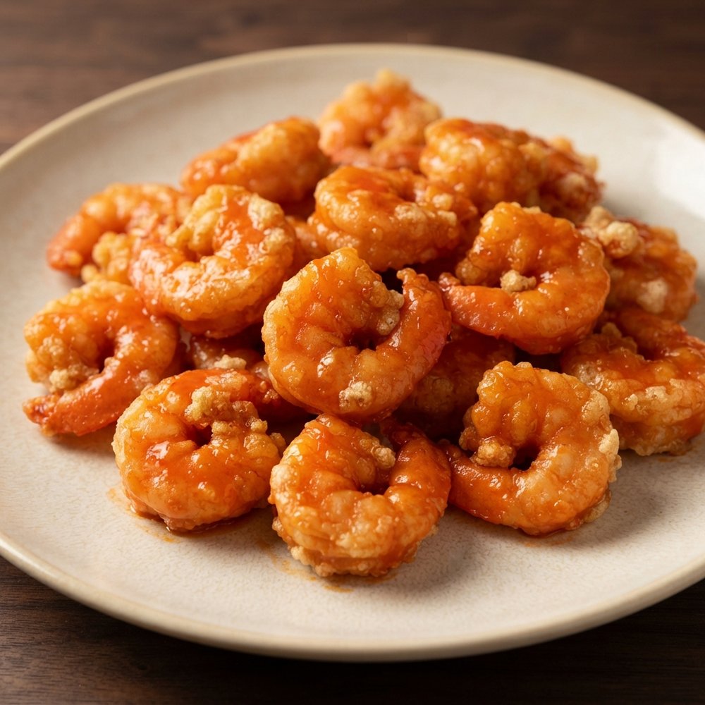 Crunchy Buffalo-Style Shrimp