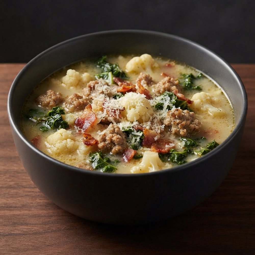 Keto-Friendly Zuppa Toscana Soup