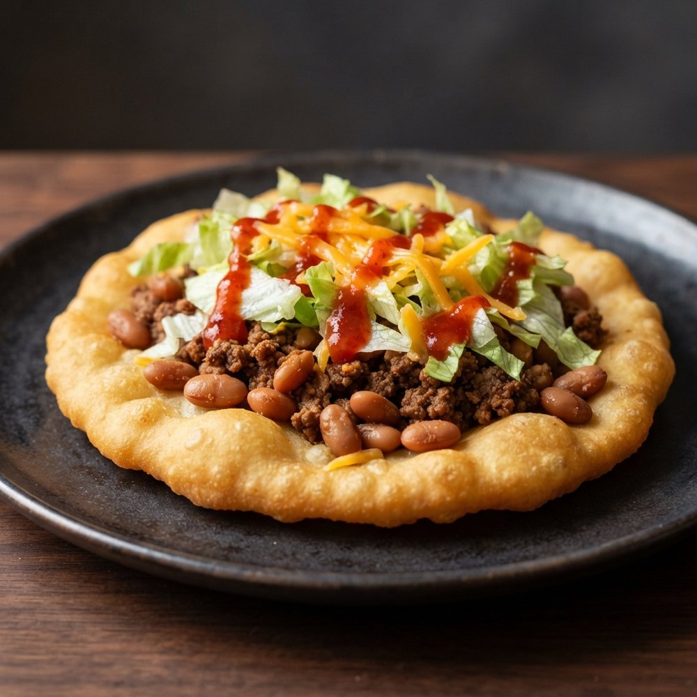 Indian Fry Bread Tacos