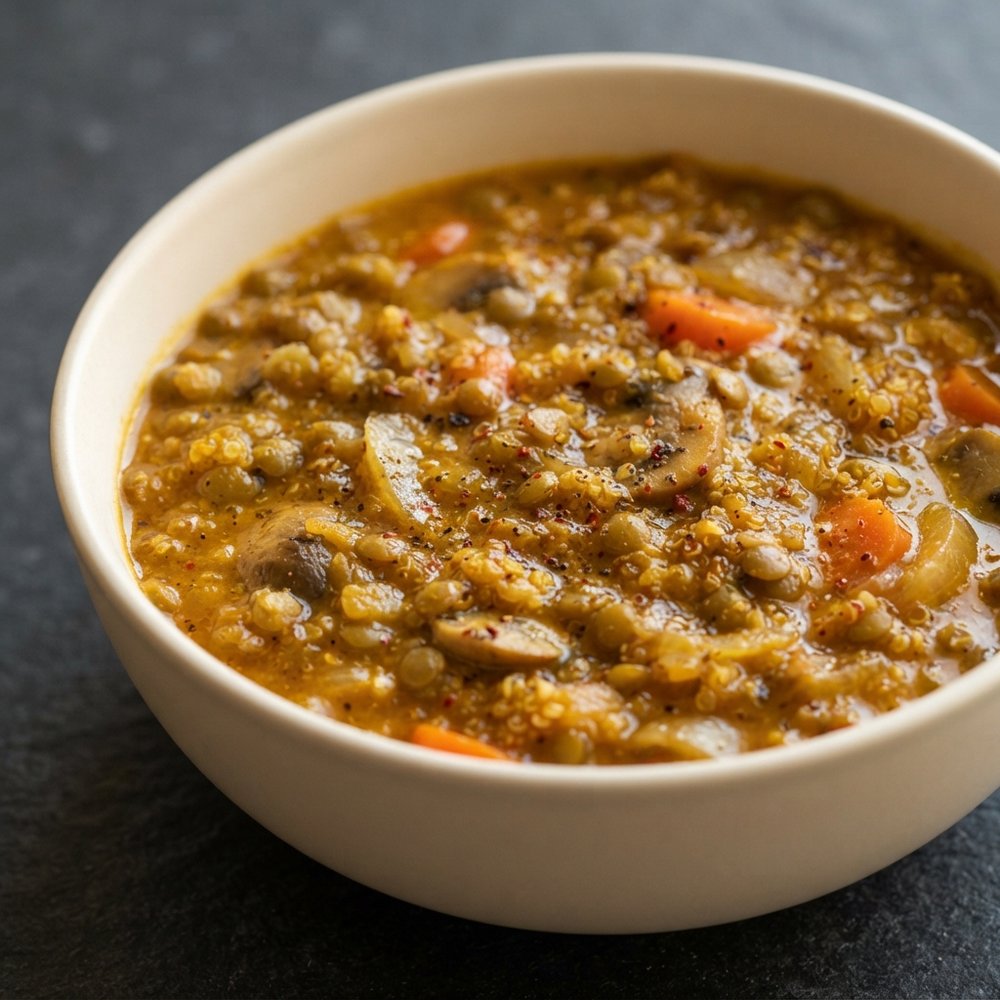 Fiery Lentil and Quinoa Curry