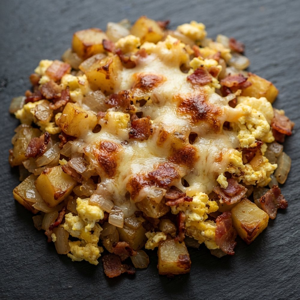 Skillet Campfire Breakfast Hash