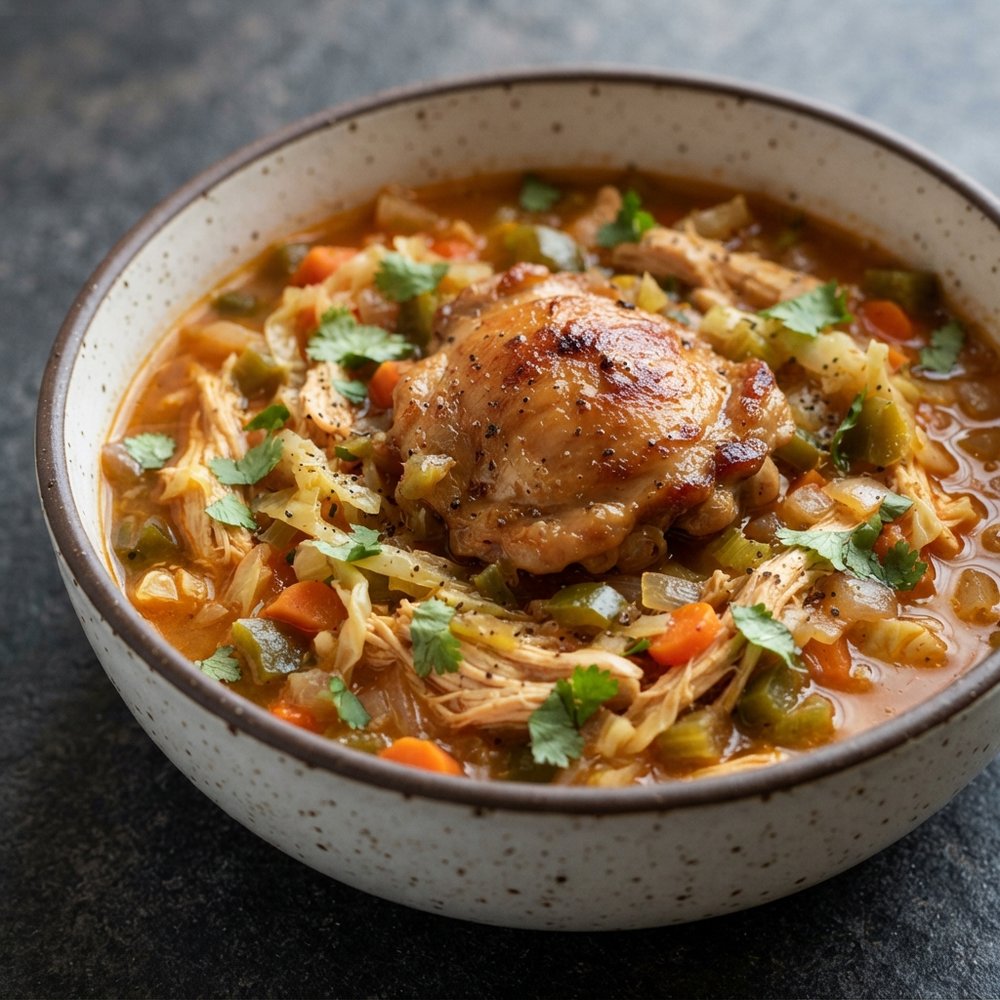 Belize-Style Citrus Chicken Stew