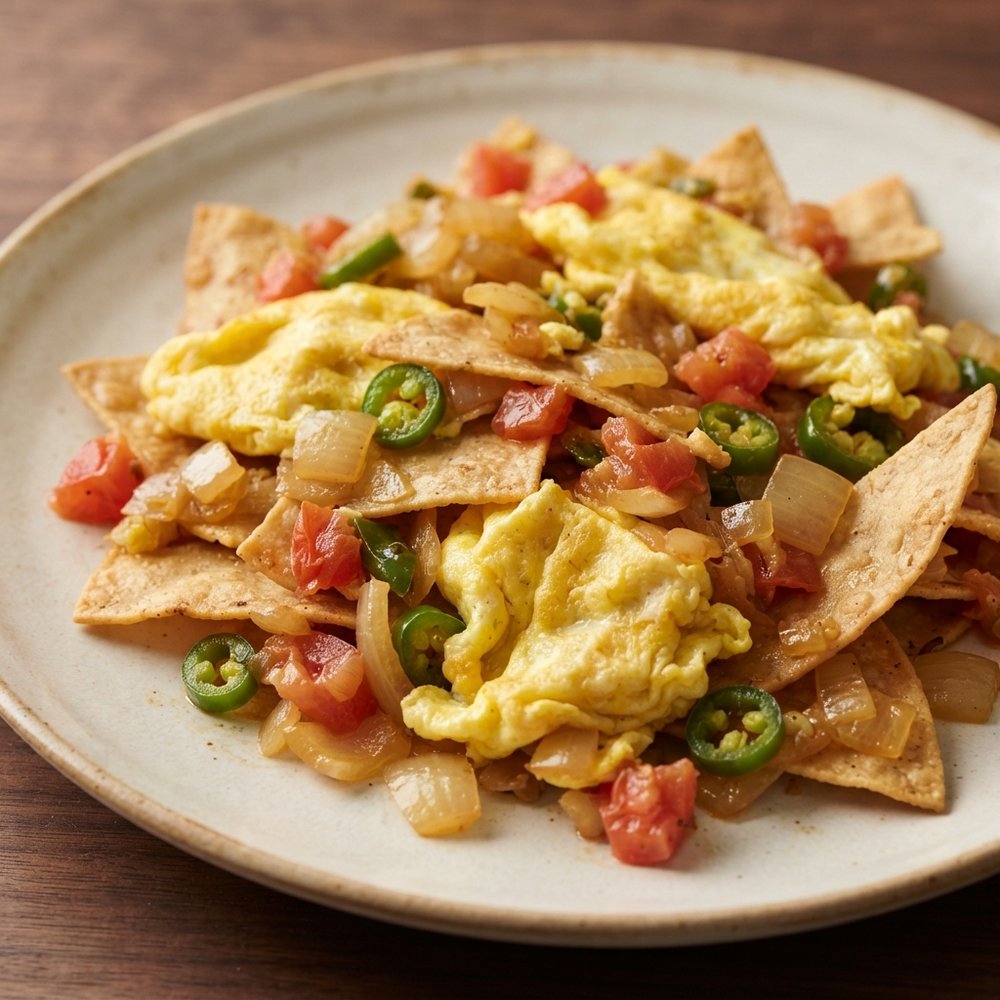 Chilaquiles with Eggs (Version 3)