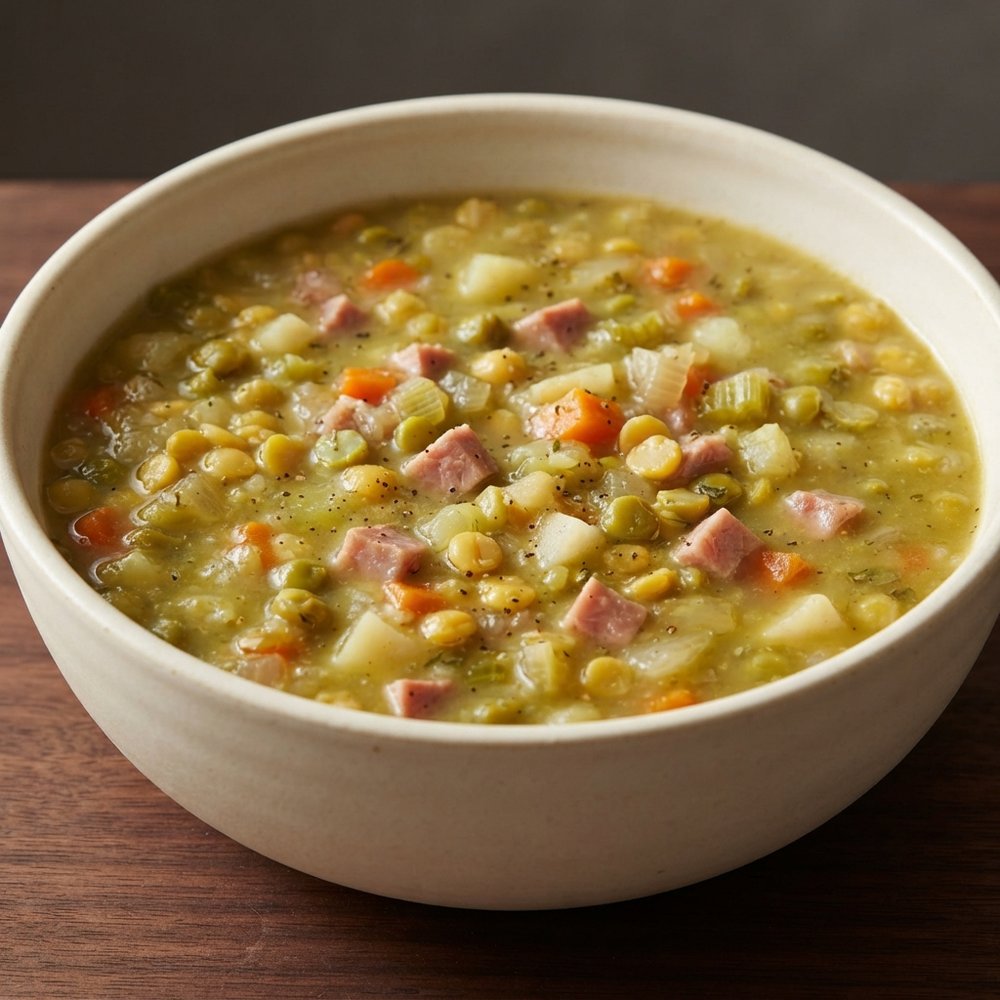 Hearty Ham and Split Pea Soup