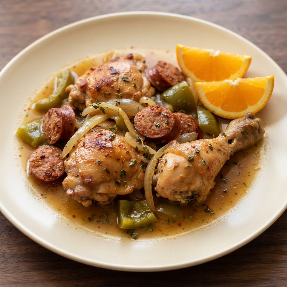 Portuguese Braised Chicken