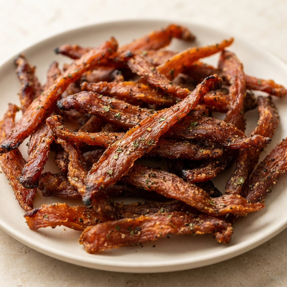 Smoked Spiced Chicken Jerky