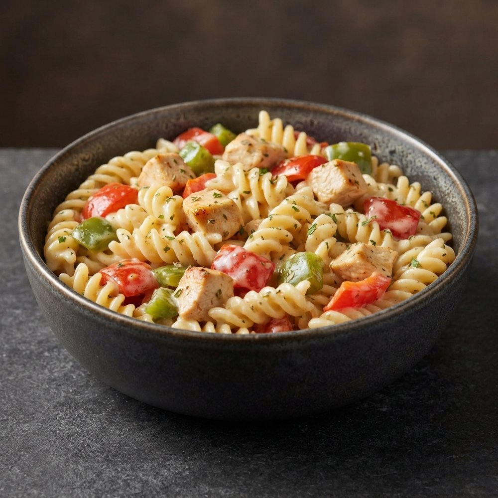 Chicken Rotini Stovetop Casserole