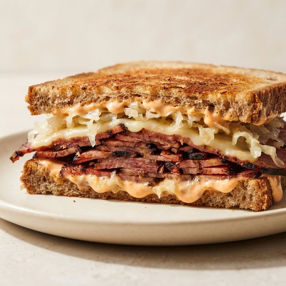 Celeriac Reuben Sandwiches (Roasted Celery Root)