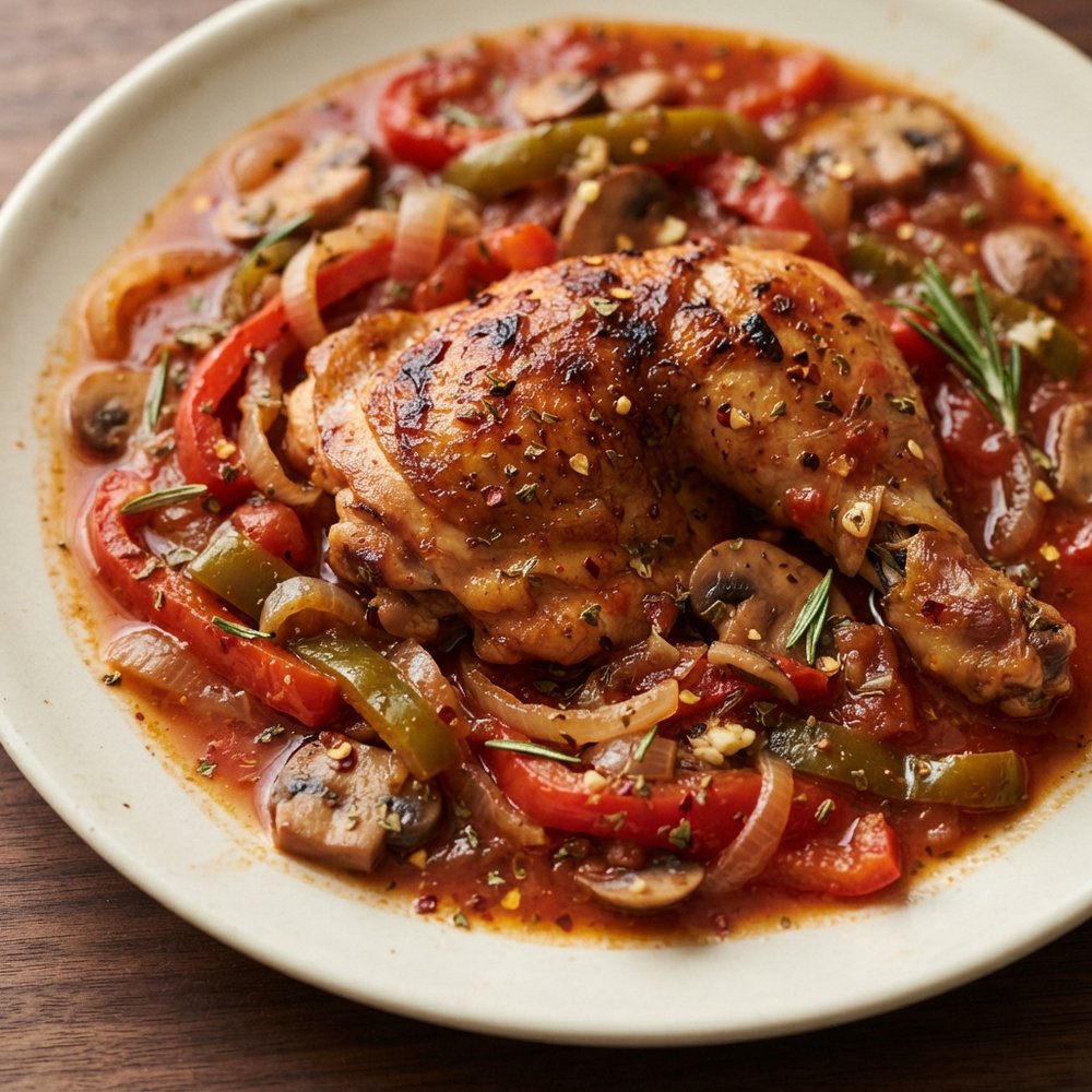 Chef John's Hunter-Style Chicken Cacciatore