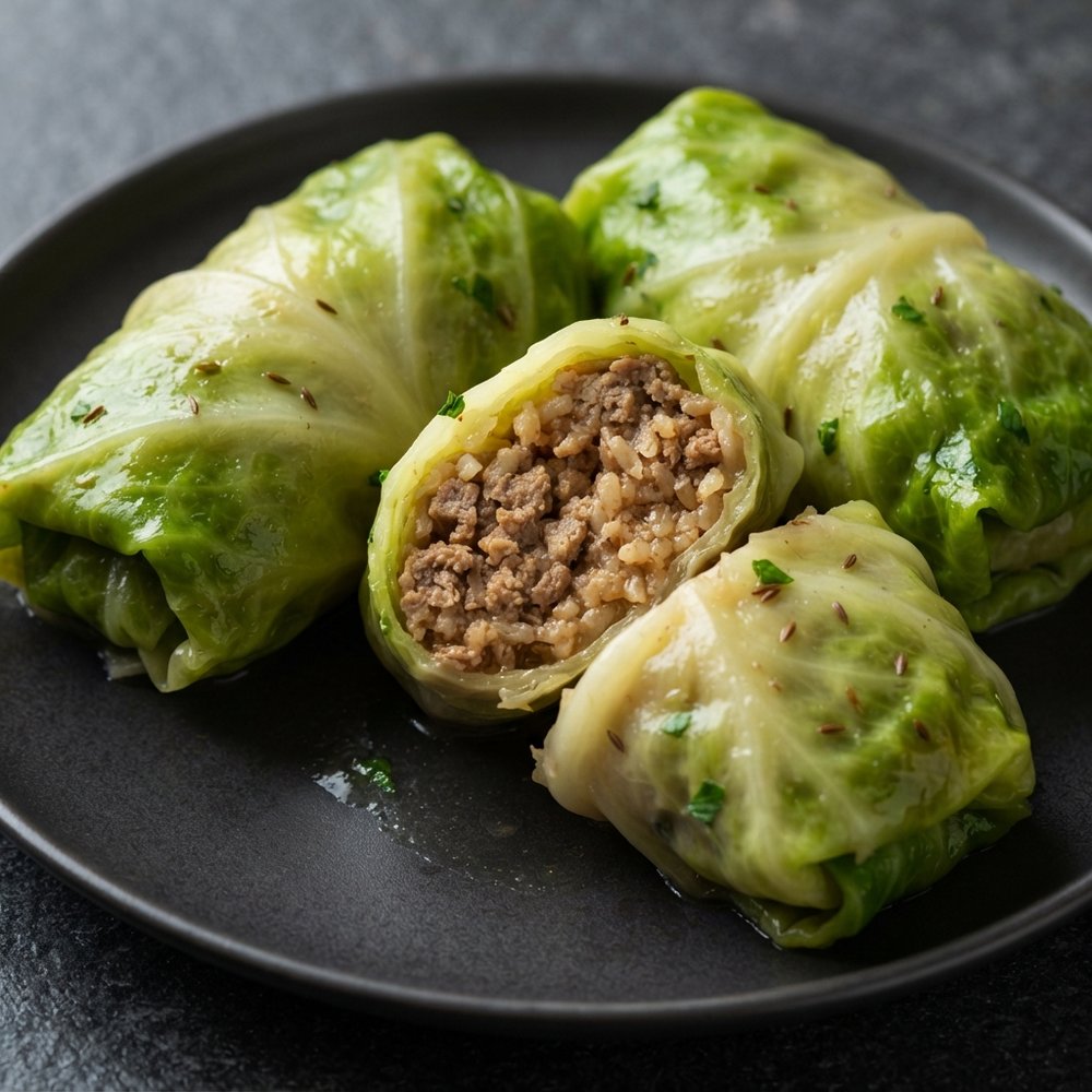 Scandinavian-Style Stuffed Cabbage Rolls