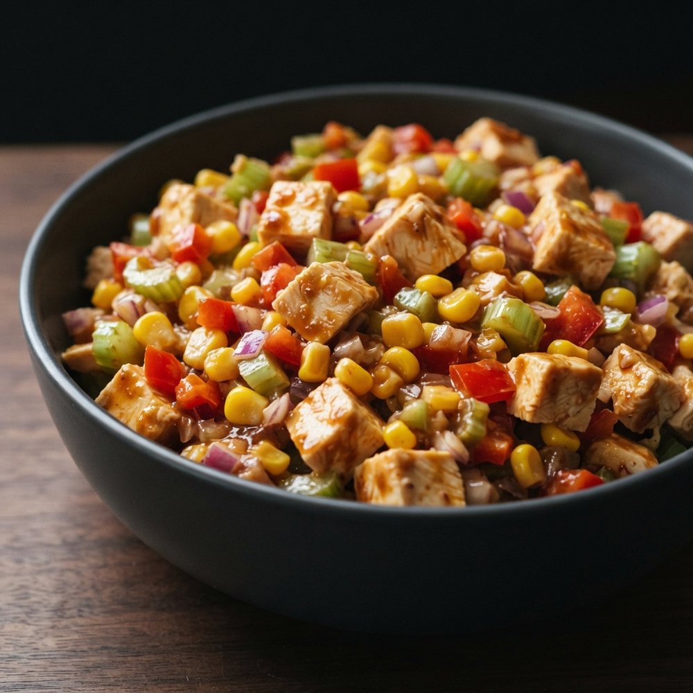 Grilled BBQ Chicken Salad