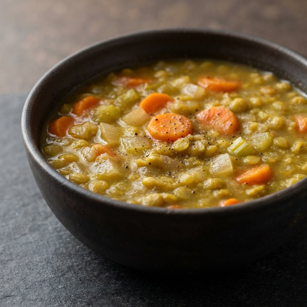 Simple Vegan Split Pea Soup