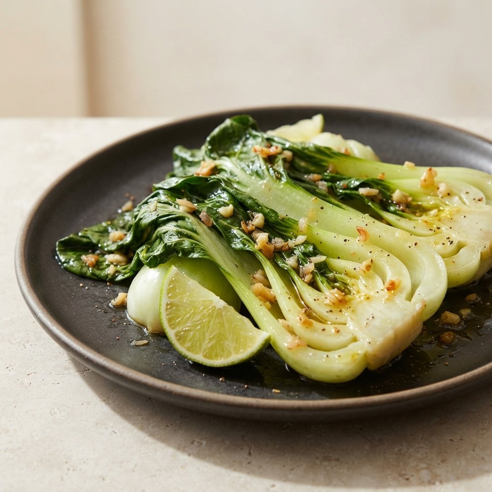 Steamed Bok Choy