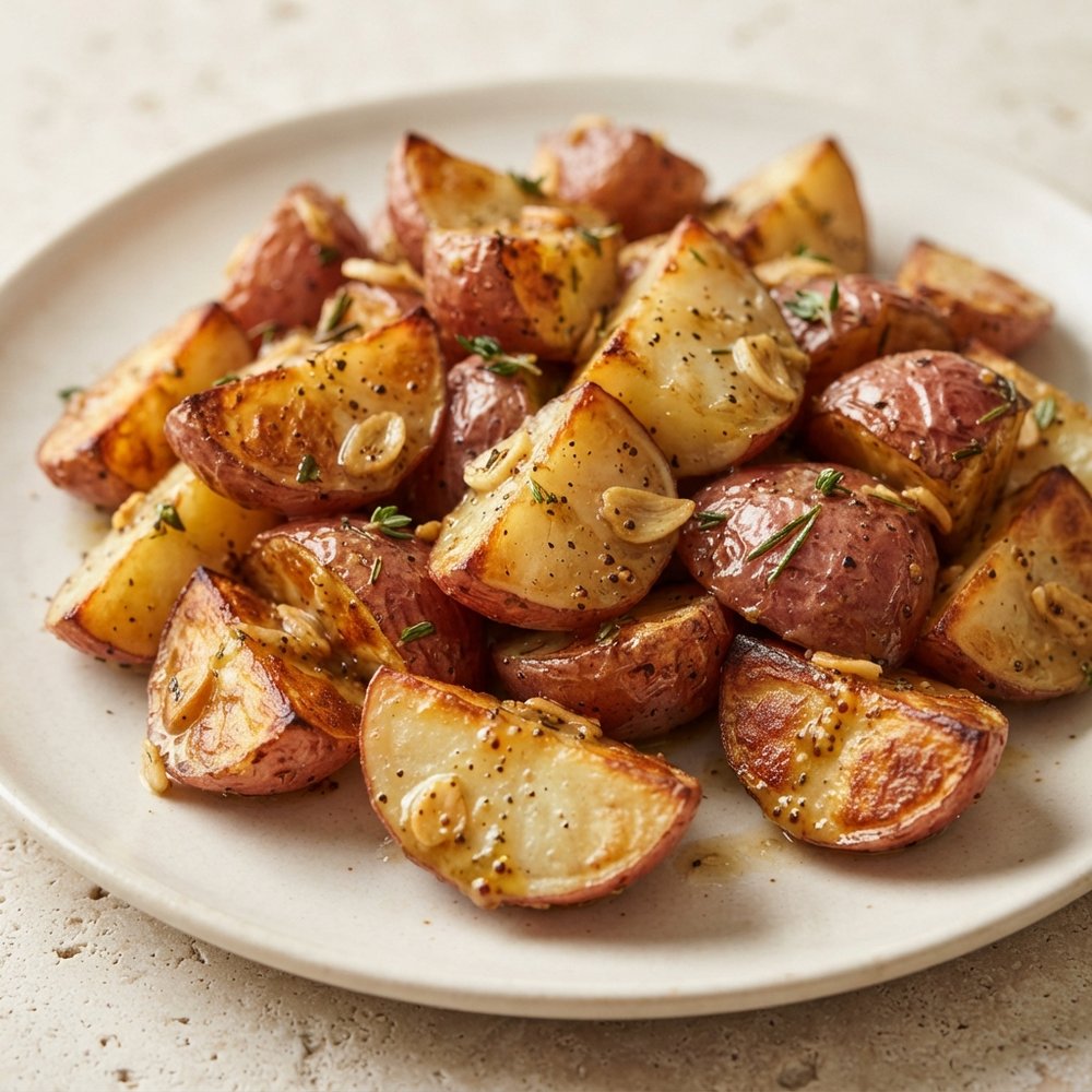 Roasted Potatoes with Dijon