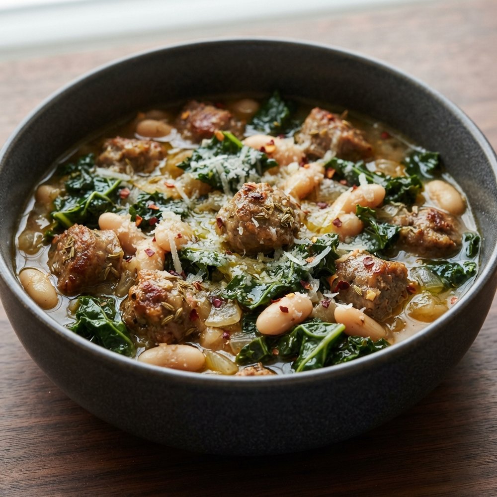 Italian White Bean and Sausage Stew
