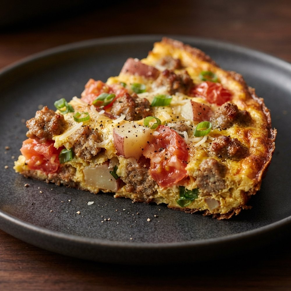 Hearty Sausage and Potato Frittata
