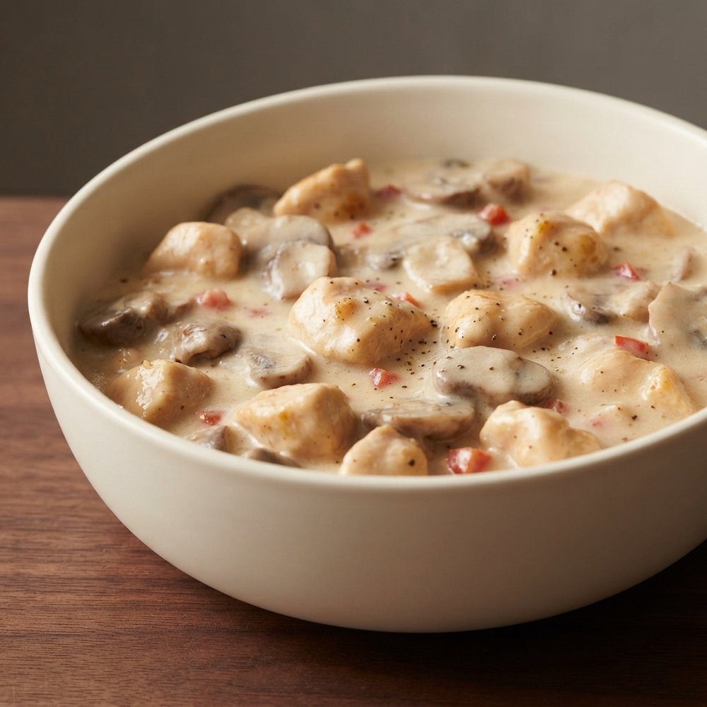 One-Pan Chicken à la King Skillet