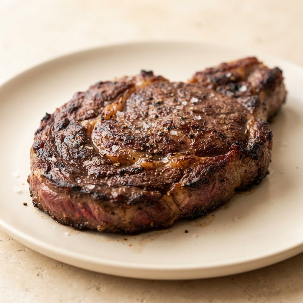 Beer-Marinated Ribeye Steaks