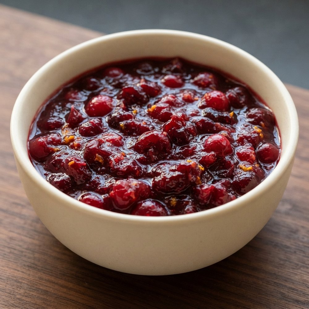 Cranberry Sauce with Tangerine and Cinnamon