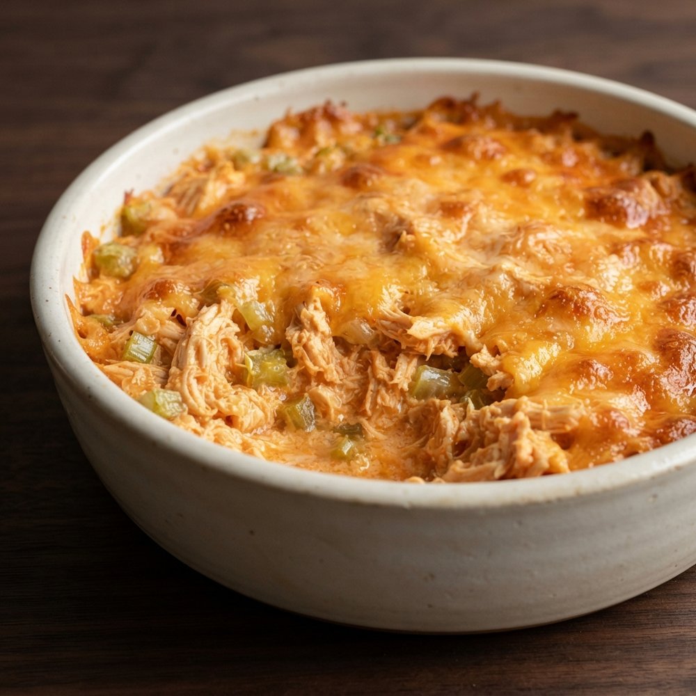 Cheesy Buffalo Chicken Dip