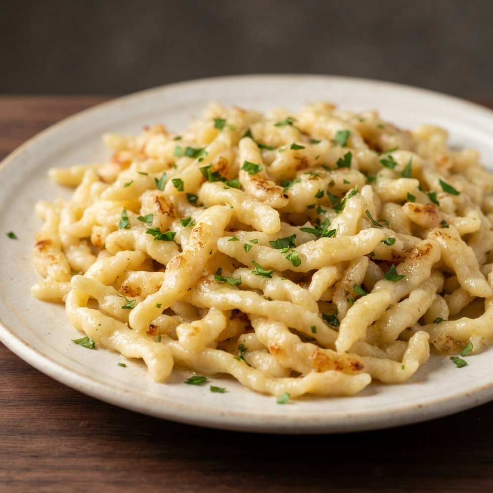 Traditional German Spätzle Noodles