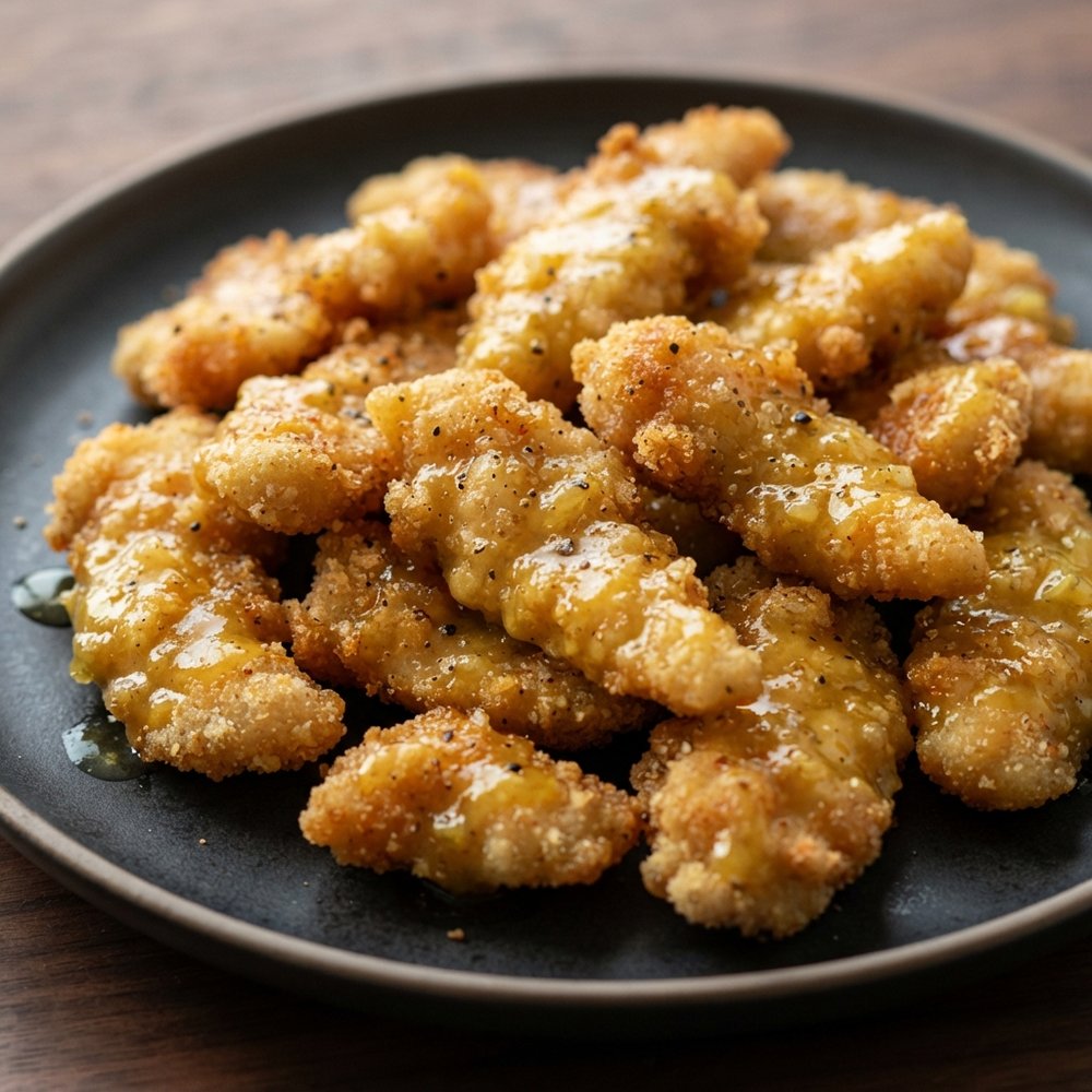 Crisp Lemon-Curry Chicken Tenders