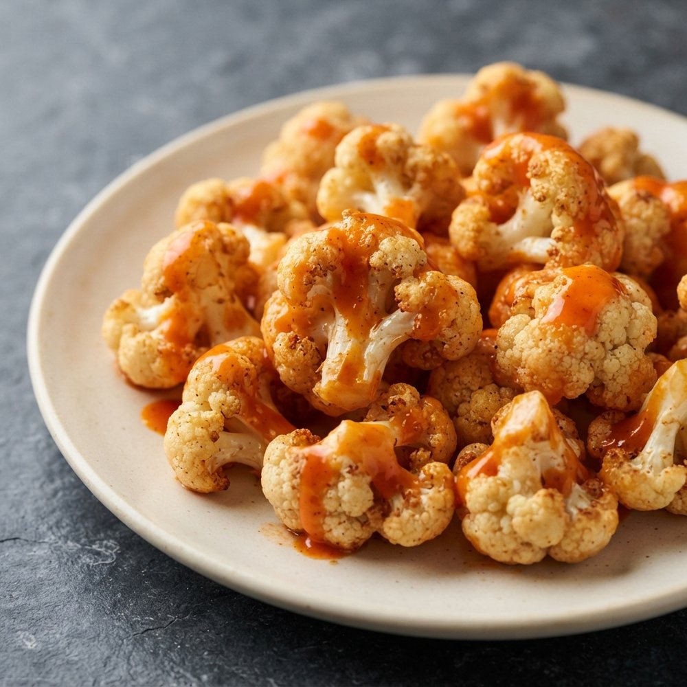 Buffalo Cauliflower Bites in the Air Fryer