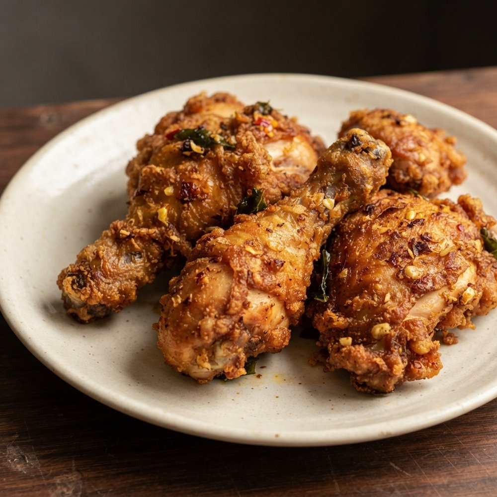Malaysian-Style Crispy Fried Chicken