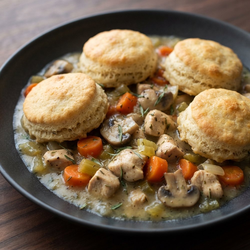 Chef John's Chicken with Skillet Biscuits