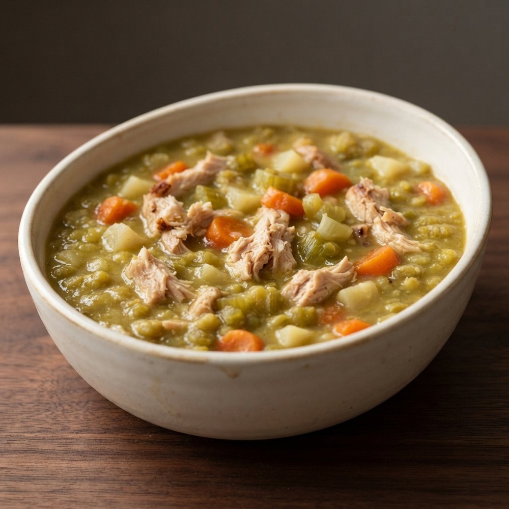 Smoked Turkey and Split Pea Soup