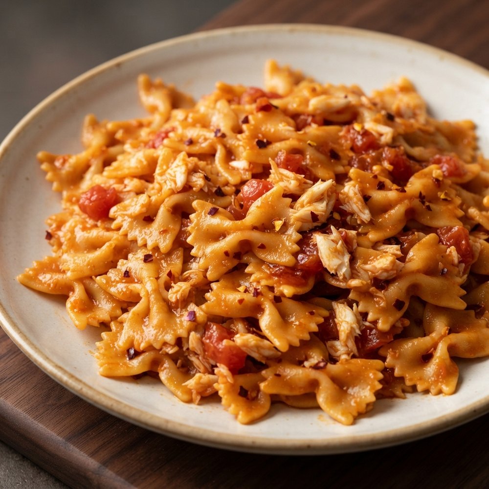 Fiery Crab Farfalle