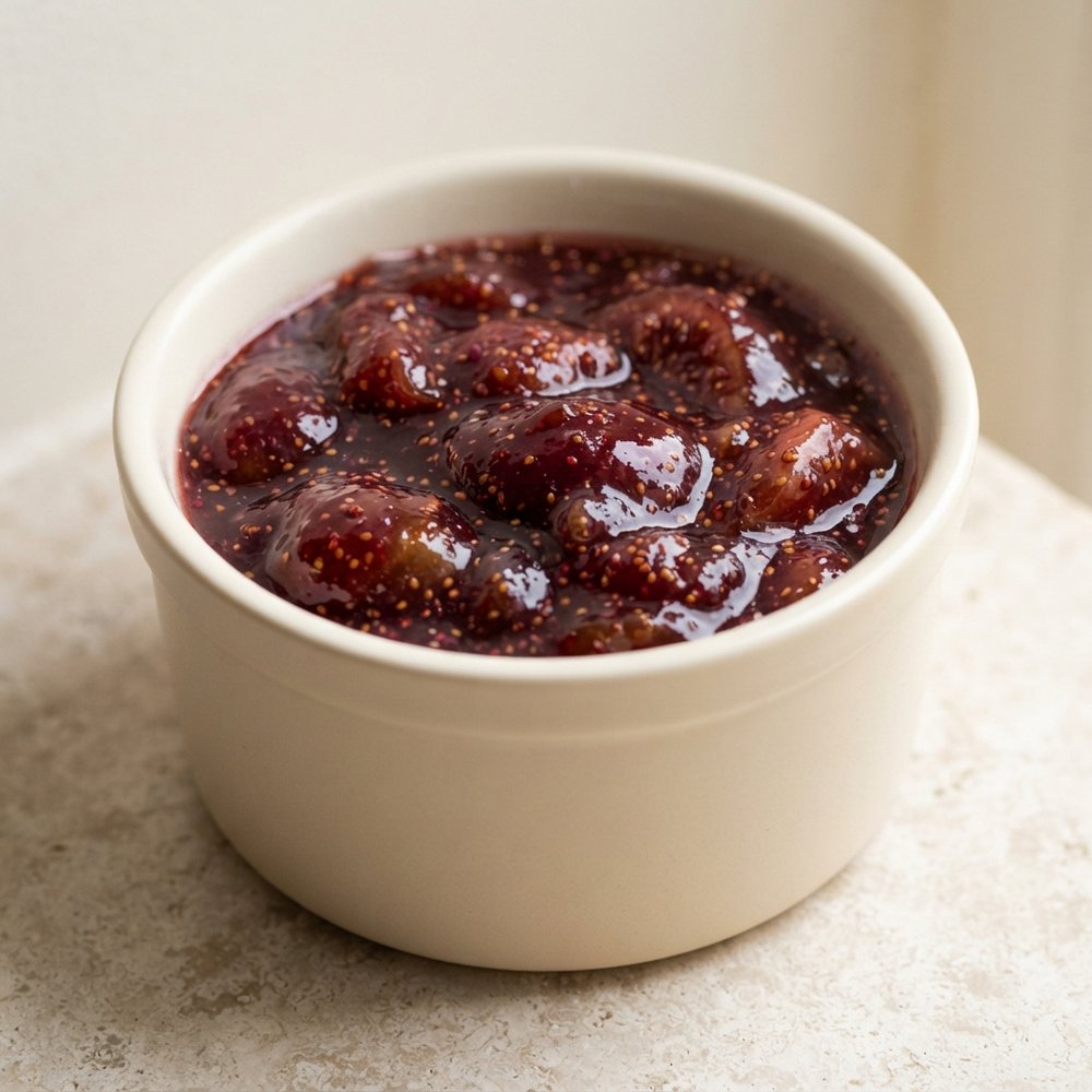 Rum-Kissed Fresh Fig Preserves