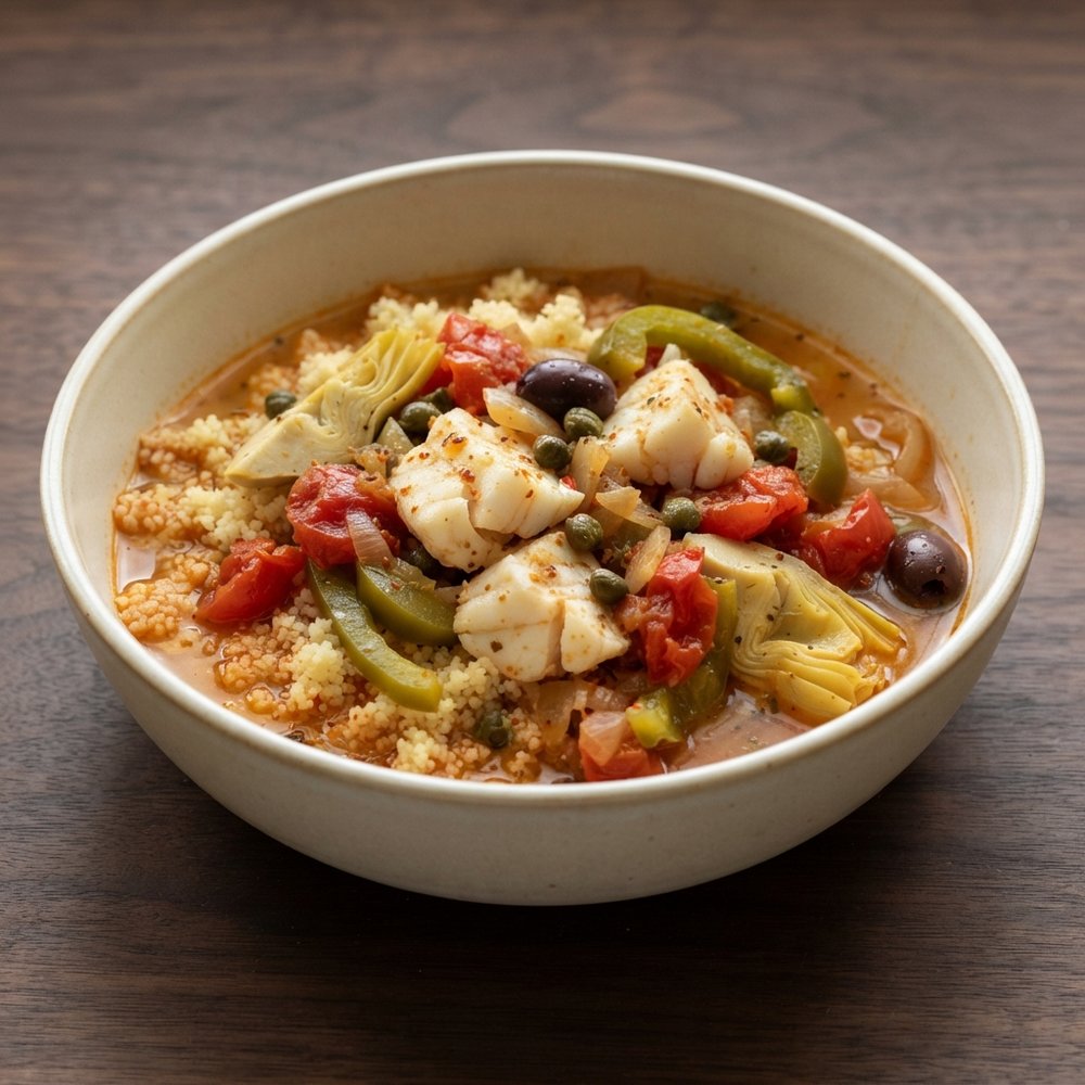 Turkish-Style Fish Stew with Sumac and Tomatoes