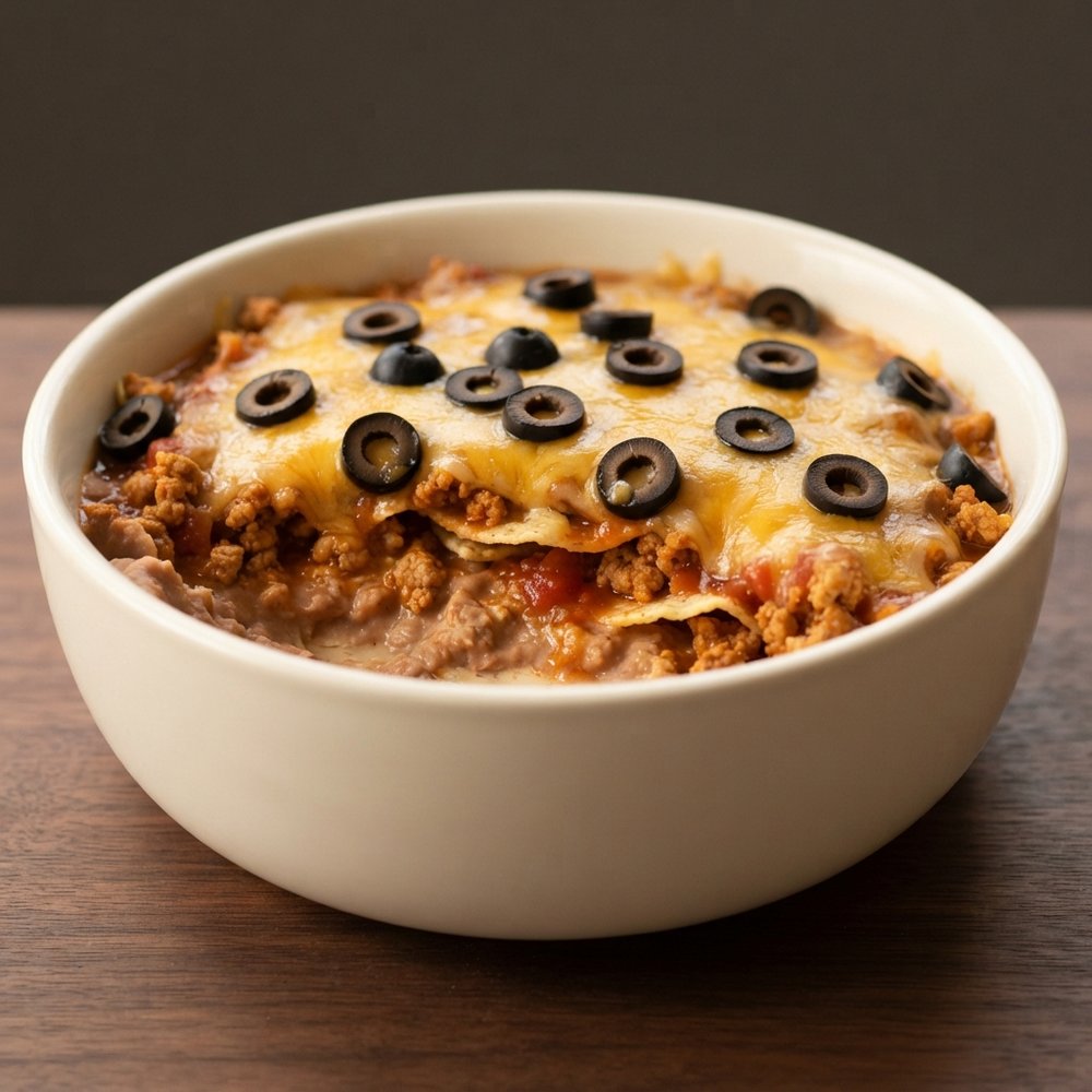 Layered Turkey Taco Dip